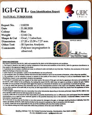 12.66/CT Natural Turquoise Gemstone